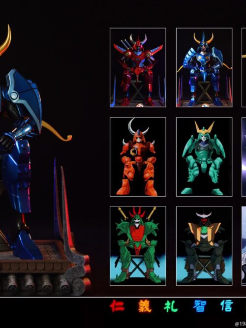 Ronin Warriors Rekka & Tenku GK Resin Statue