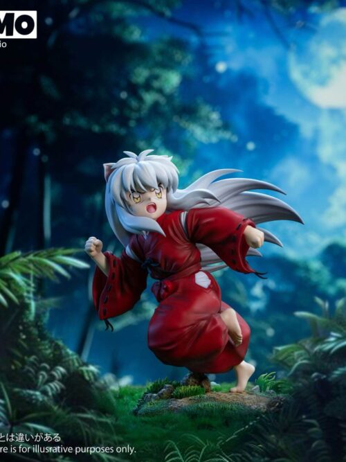 Running Childhood Little Inuyasha GK Resin Statue