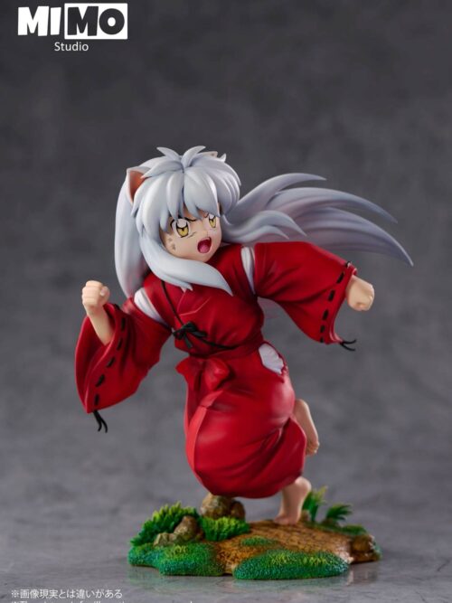 Running Childhood Little Inuyasha GK Resin Statue