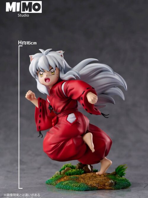 Running Childhood Little Inuyasha GK Resin Statue