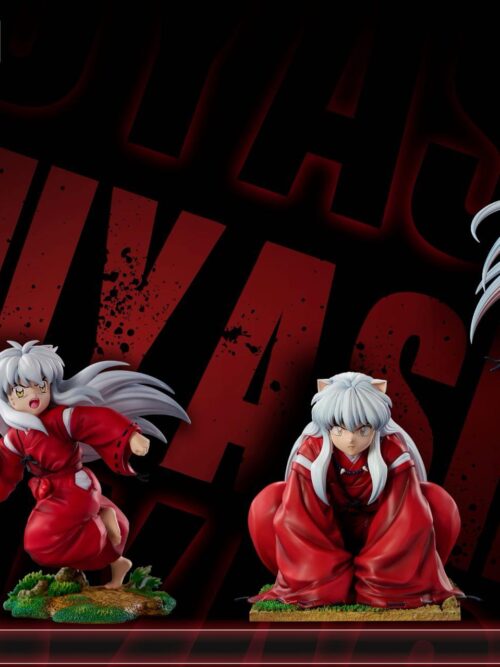 Running Childhood Little Inuyasha GK Resin Statue