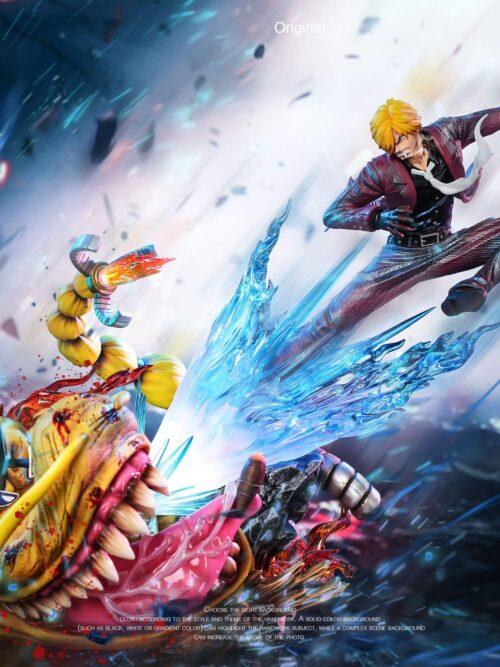 Ifrit Jambe Sanji GK Resin Statue