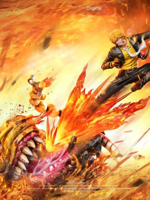 Ifrit Jambe Sanji GK Resin Statue