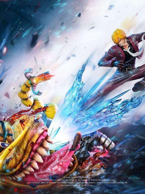 Ifrit Jambe Sanji GK Resin Statue