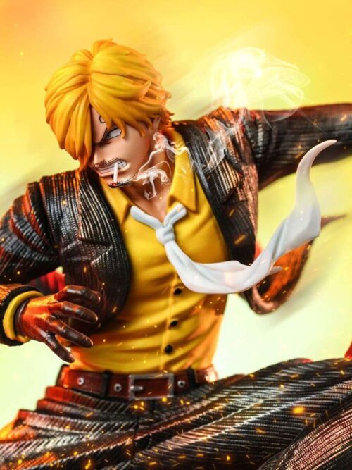 Ifrit Jambe Sanji GK Resin Statue