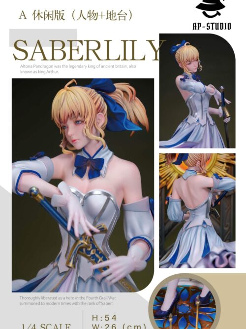 Saber Lily 1/4 Scale Statue GK Resin Statue