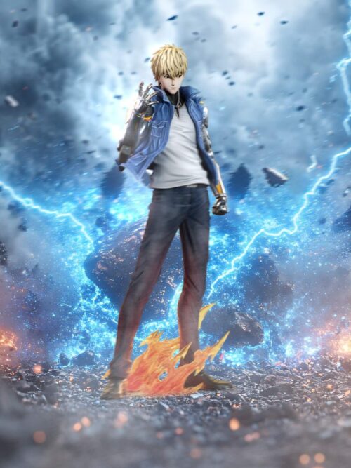 Saitama / Genos GK Resin Statue