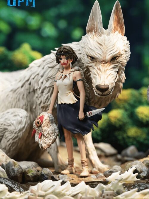 San & Wolf Pack GK Resin Statue
