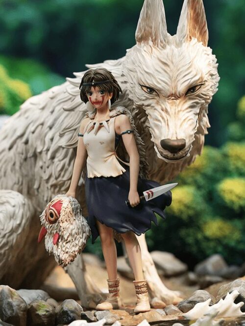 San & Wolf Pack GK Resin Statue
