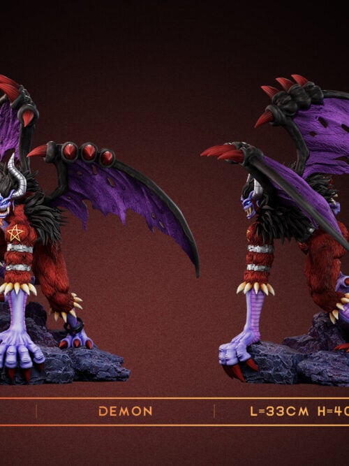 Seven Great Demon Lords: Wrath · Daemon (Creepymon) “Ultimate Beast” GK Resin Statue