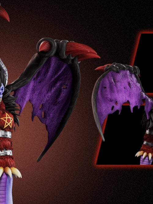 Seven Great Demon Lords: Wrath · Daemon (Creepymon) “Ultimate Beast” GK Resin Statue