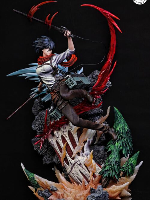 Severing Slash Mikasa GK Resin Statue