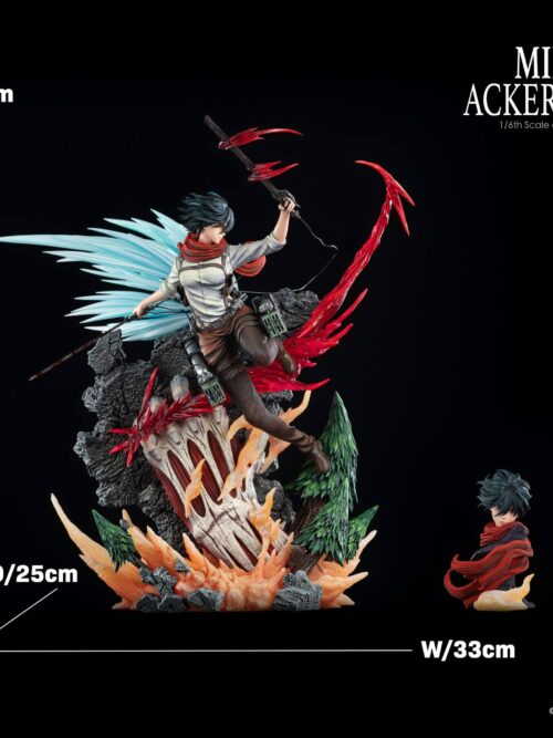 Severing Slash Mikasa GK Resin Statue
