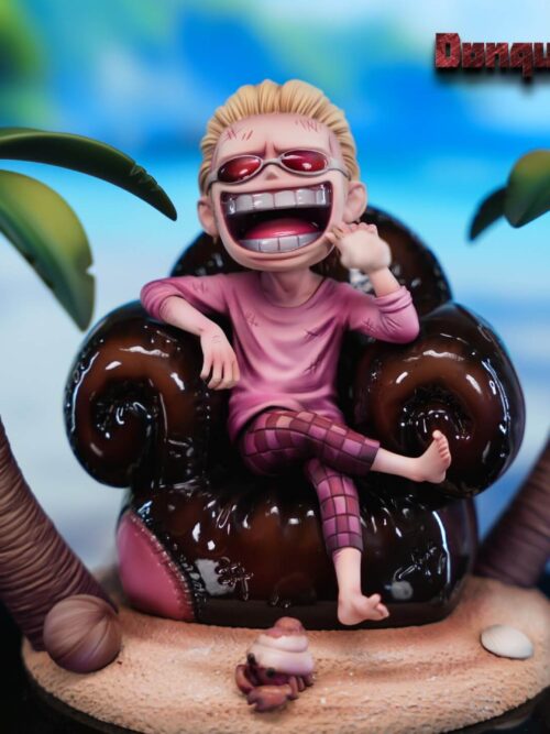 Shichibukai Childhood Series Vol. 3 — Donquixote Doflamingo / Sir Crocodile / Dracule Mihawk GK Resin Statue