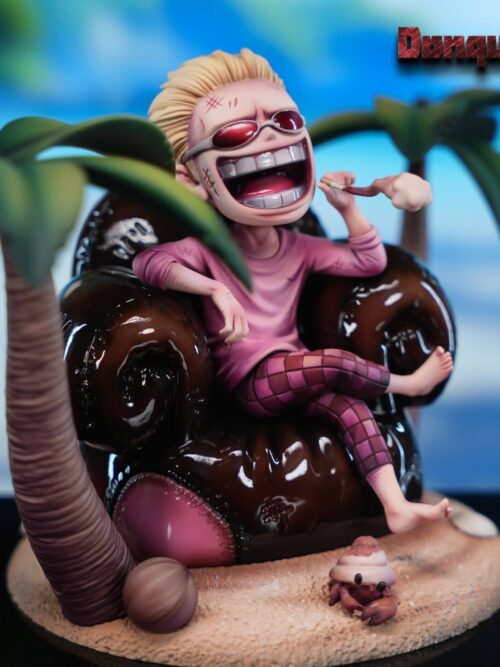 Shichibukai Childhood Series Vol. 3 — Donquixote Doflamingo / Sir Crocodile / Dracule Mihawk GK Resin Statue