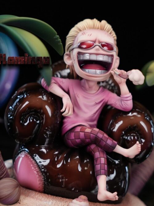 Shichibukai Childhood Series Vol. 3 — Donquixote Doflamingo / Sir Crocodile / Dracule Mihawk GK Resin Statue