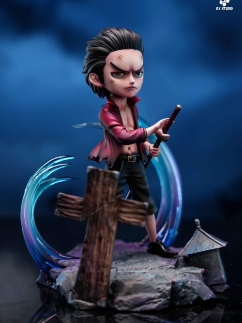 Shichibukai Childhood Series Vol. 3 — Donquixote Doflamingo / Sir Crocodile / Dracule Mihawk GK Resin Statue