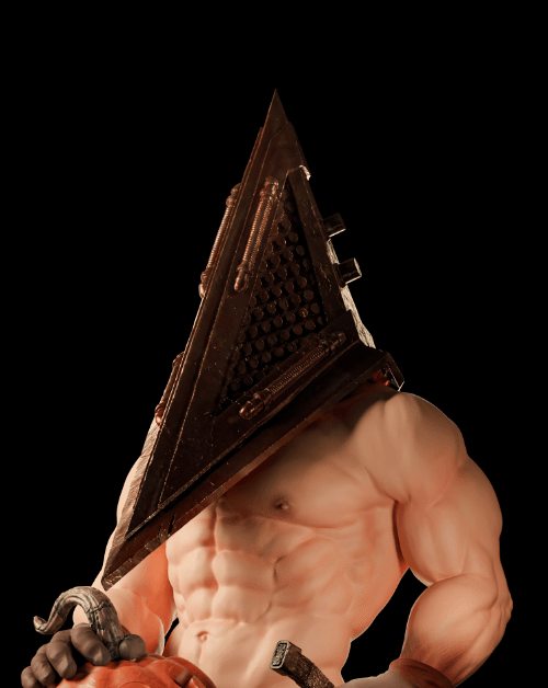 Silent Hill Pyramid Head GK Resin Statue