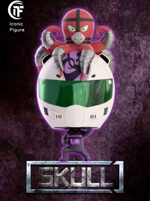 Arcobaleno Skull GK Resin Statue