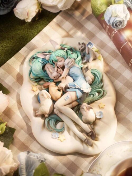 Sleeping Bunny Hatsune Miku GK Resin Statue