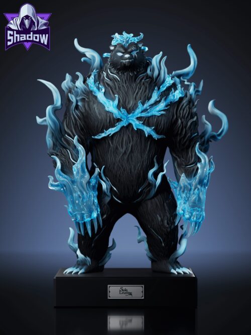 Solo Leveling Shadow Army Tank the Alpha Ice Bear GK Resin Statue