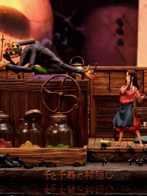 Spirited Away: Kamaji’s Boiler Room Diorama GK Resin Statue