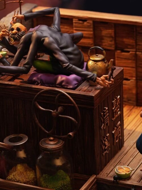 Spirited Away: Kamaji’s Boiler Room Diorama GK Resin Statue