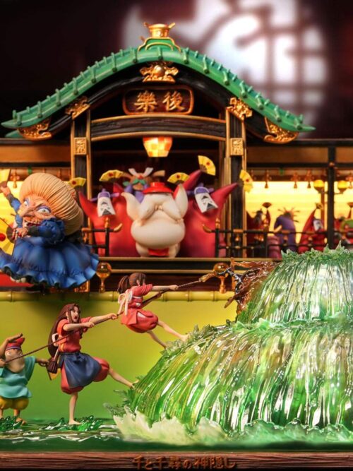 Spirited Away Miyazaki Desktop Series 010 Spirited Away River Spirit GK Resin Statue