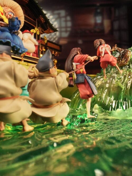 Spirited Away Miyazaki Desktop Series 010 Spirited Away River Spirit GK Resin Statue