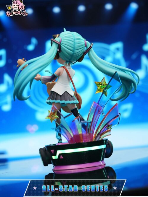 Spy x Family Anya Forger Cos Hatsune Miku Guitar Girl GK Resin Statue