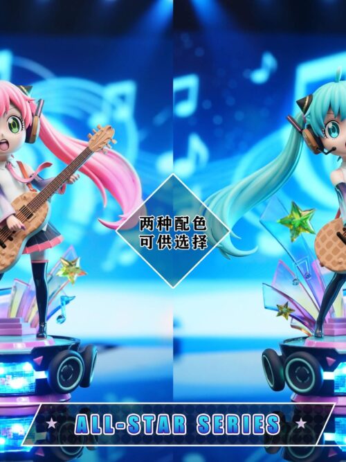 Spy x Family Anya Forger Cos Hatsune Miku Guitar Girl GK Resin Statue