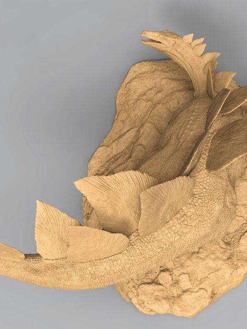 Stegosaurus “Roadkill” 2.0 – USNM 4934 GK Resin Statue