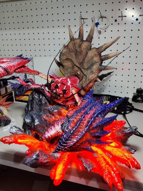 Stonefist Hermitaur GK Resin Statue