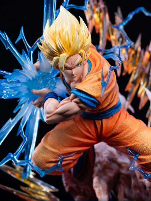 Super Saiyan 2 Goku Kame Hame Ha GK Resin Statue