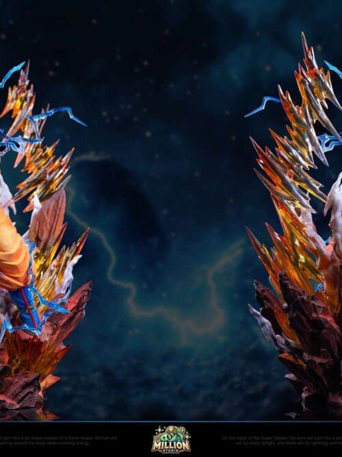 Super Saiyan 2 Goku Kame Hame Ha GK Resin Statue