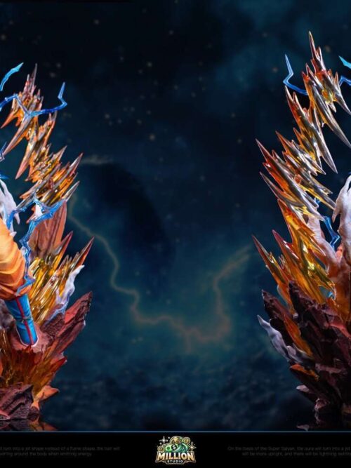 Super Saiyan 2 Goku Kame Hame Ha GK Resin Statue