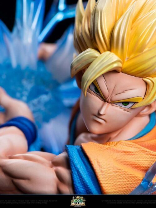 Super Saiyan 2 Goku Kame Hame Ha GK Resin Statue