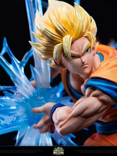 Super Saiyan 2 Goku Kame Hame Ha GK Resin Statue