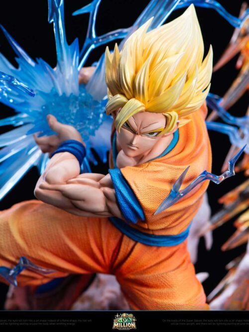 Super Saiyan 2 Goku Kame Hame Ha GK Resin Statue