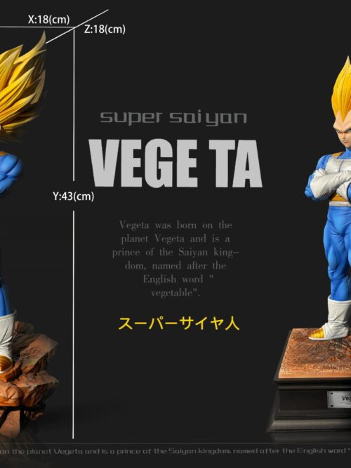 Super Saiyan 3 Majin Vegeta GK Resin Statue