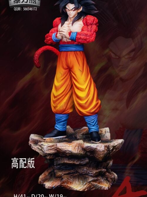 Super Saiyan 4 Goku & Vegeta & Gogeta GK Resin Statue