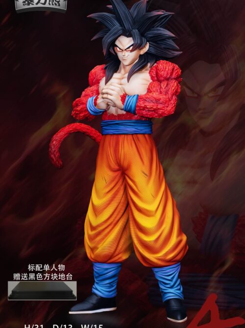 Super Saiyan 4 Goku & Vegeta & Gogeta GK Resin Statue