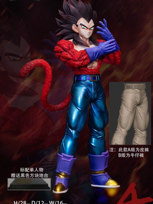 Super Saiyan 4 Goku & Vegeta & Gogeta GK Resin Statue