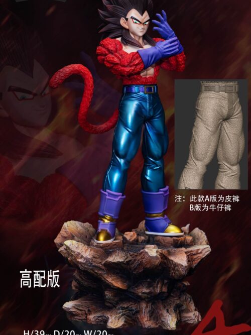 Super Saiyan 4 Goku & Vegeta & Gogeta GK Resin Statue