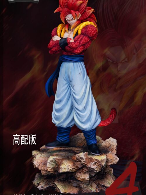 Super Saiyan 4 Goku & Vegeta & Gogeta GK Resin Statue