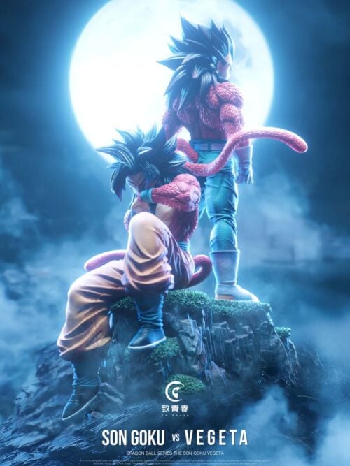 Super Saiyan 4 Goku & Vegeta GK Resin Statue