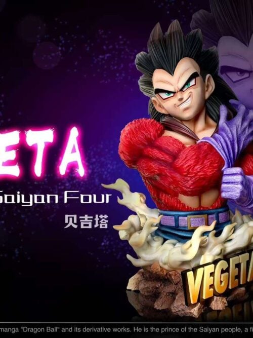 Super Saiyan 4 Vegeta Bust GK Resin Statue