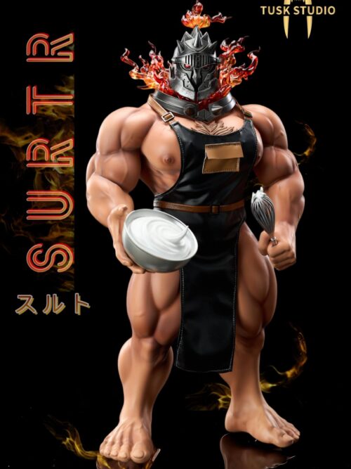 Fire Man Surtr GK Resin Statue