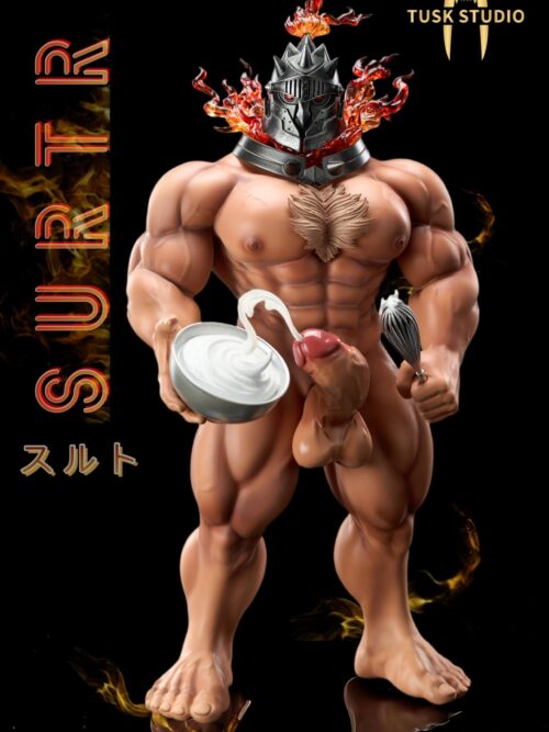 Fire Man Surtr GK Resin Statue