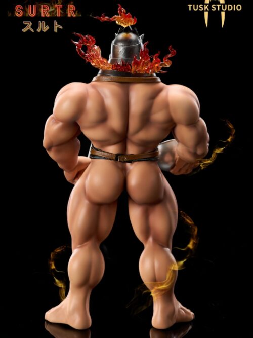 Fire Man Surtr GK Resin Statue